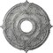 Ekena Millwork Attica Ceiling Medallion (Fits Canopies up to 5"), 18"OD x 4"ID x 5/8"P, Ultra Pure White Crackle CM18ATUWC - alternate 1